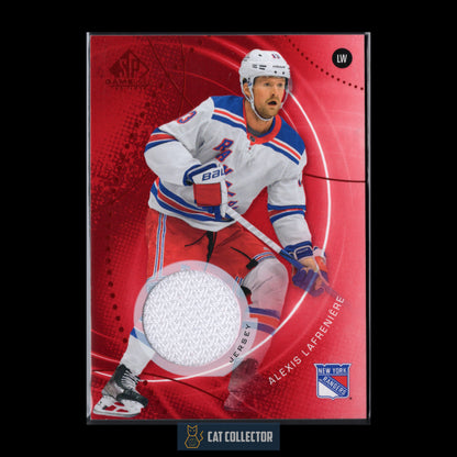 2025-26 Upper Deck SP Game Used ALEXIS LAFRENIERE #41 Red Jersey