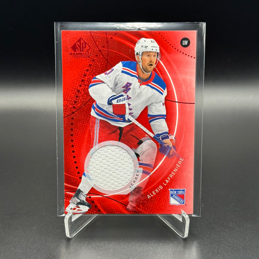 2025-26 Upper Deck SP Game Used ALEXIS LAFRENIERE #41 Red Jersey