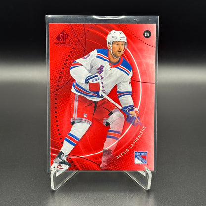 2025-26 UD SP Game Used ALEXIS LAFRENIERE #41 Red