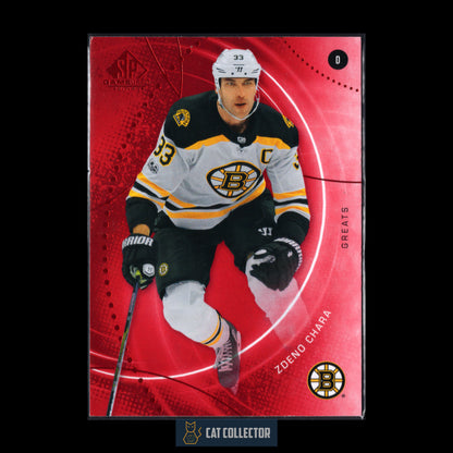 2025-26 Upper Deck SP Game Used ZDENO CHARA #44 Red