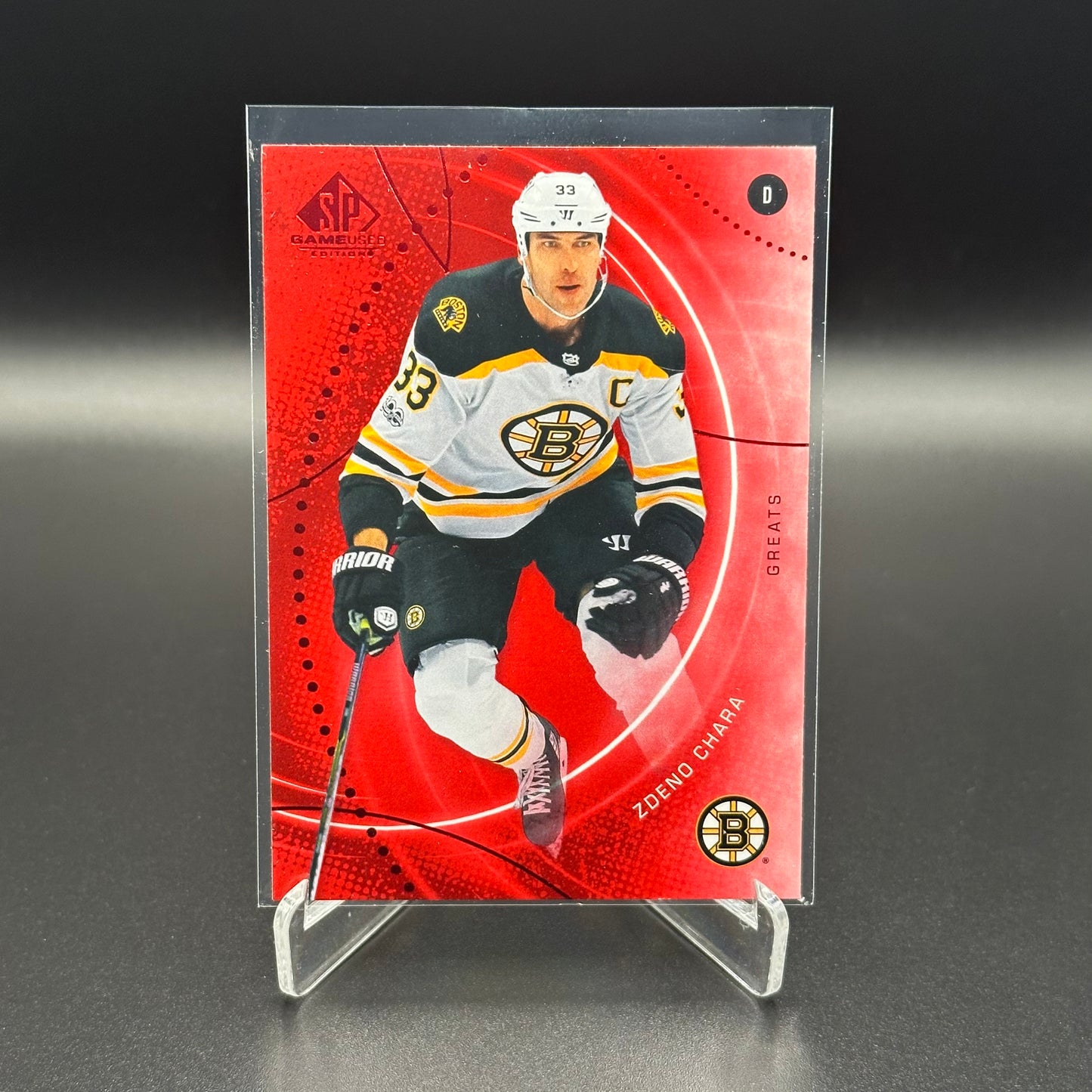 2025-26 Upper Deck SP Game Used ZDENO CHARA #44 Red