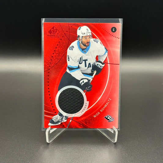 2025-26 Upper Deck SP Game Used NICK SCHMALTZ #67 Red Jersey