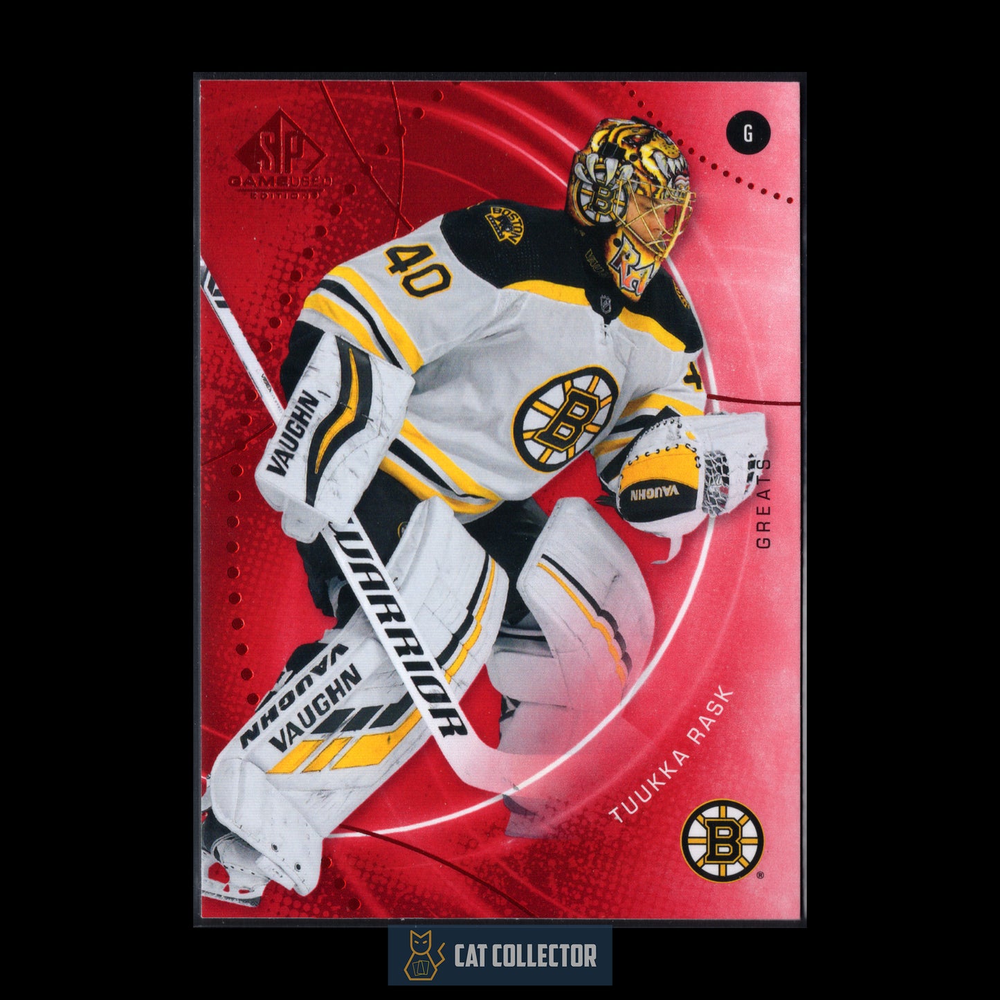 2025-26 Upper Deck SP Game Used TUUKKA RASK #92 Red