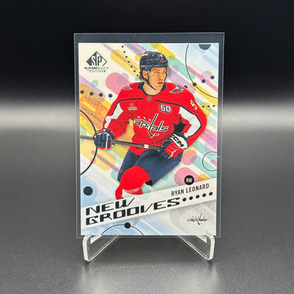 2025-26 Upper Deck SP Game Used RYAN LEONARD #NG-12 New Grooves Rookie RC