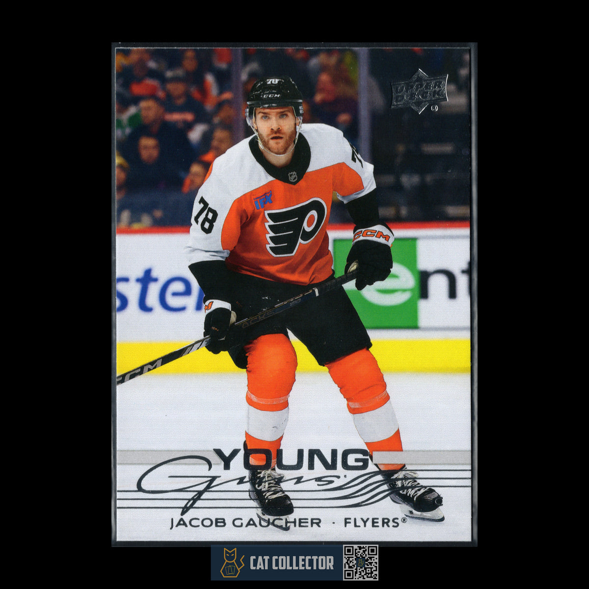2025-26 UD Series 1 JACOB GAUCHER #225 Young Guns RC