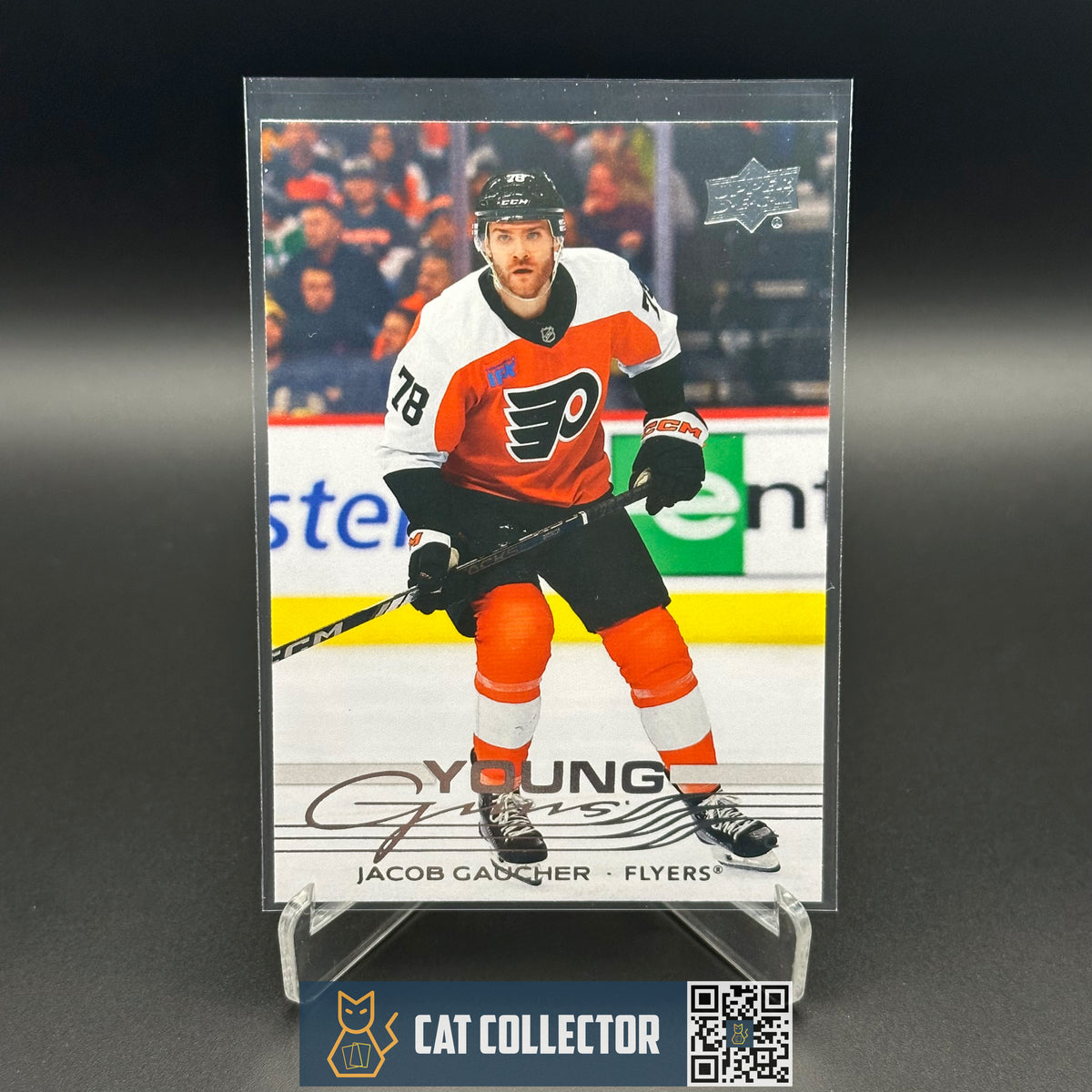 2025-26 UD Series 1 JACOB GAUCHER #225 Young Guns RC