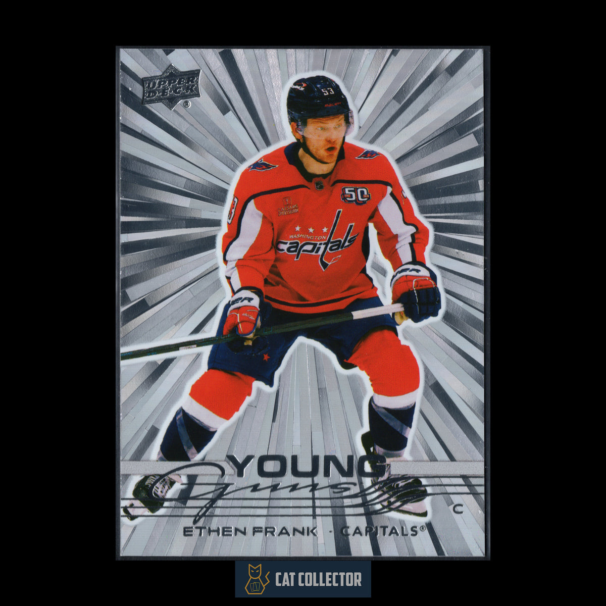 2025-26 UD Series 1 ETHEN FRANK #240 Young guns Outburst Rookie RC