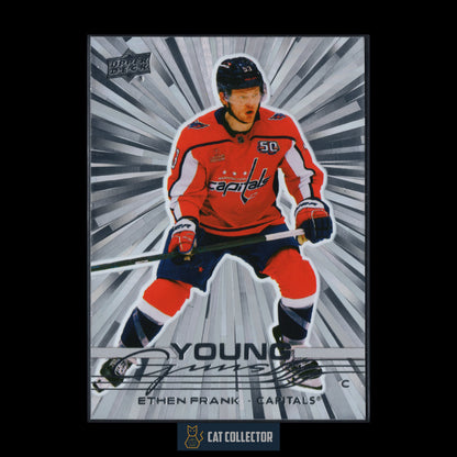 2025-26 UD Series 1 ETHEN FRANK #240 Young guns Outburst Rookie RC