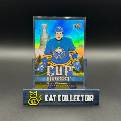 2025-26 UD Series 1 CUP QUEST inserts ~ VOUS CHOISISSEZ dans la liste!