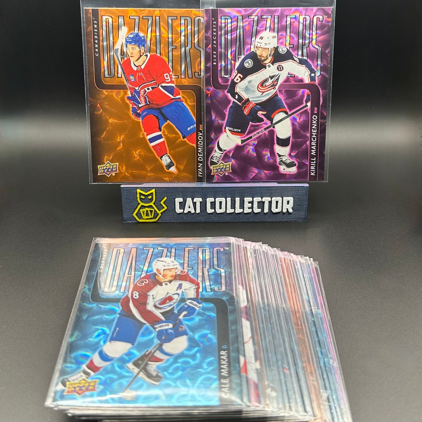 2025-26 UD Series 1, 2 and Extended DAZZLERS inserts ~ VOUS CHOISISSEZ dans la liste!