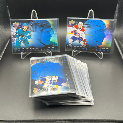 2025-26 UD Series 1 COMPOSITIONS Inserts ~ VOUS CHOISISSEZ dans la liste!