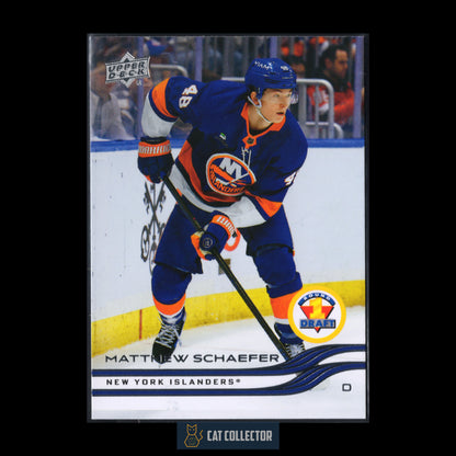 2025-26 Upper Deck Extended series MATTHEW SCHAEFER #746 1st Round Draft RC