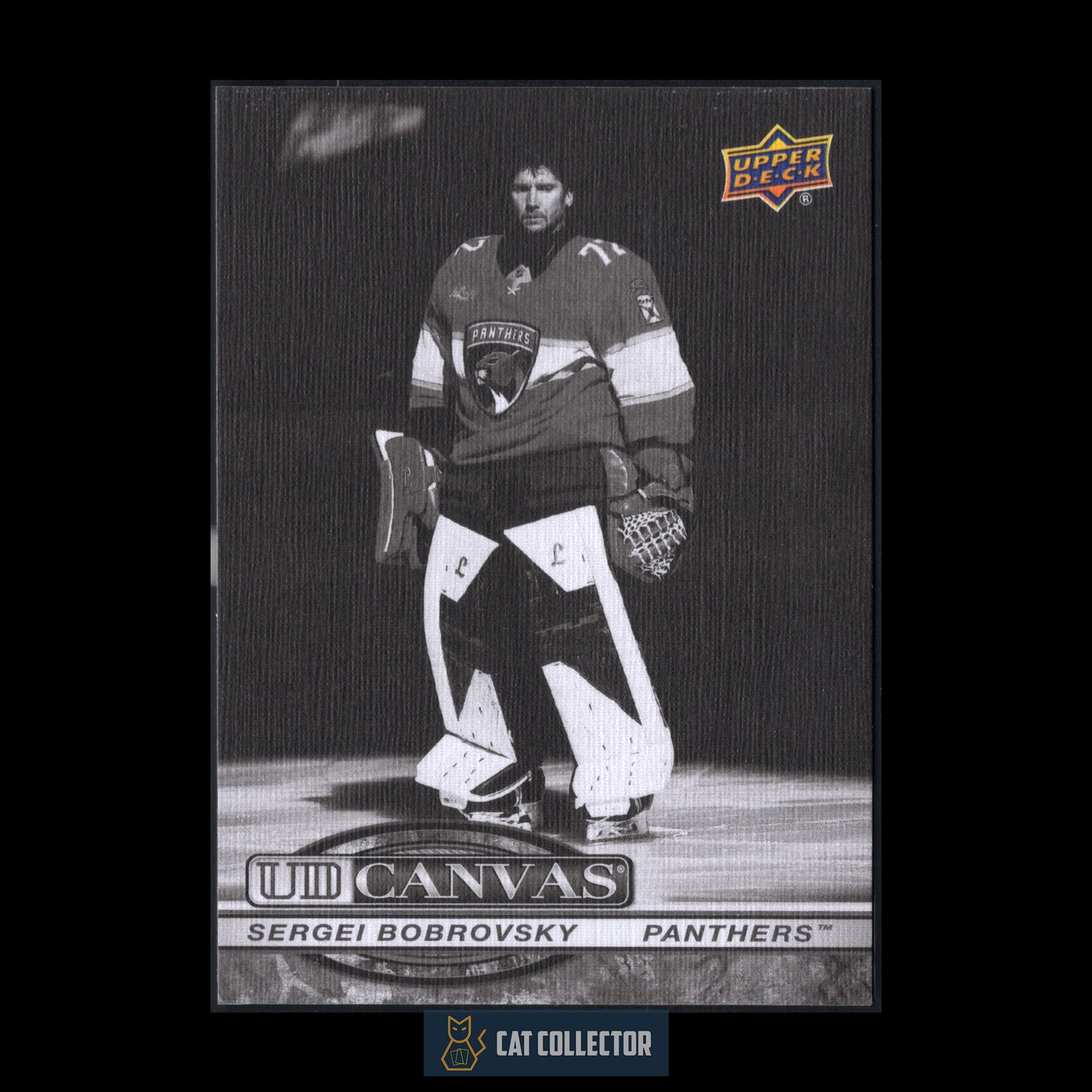 2025-26 Upper Deck Extended series SERGEI BOBROVSKY #C-354 UD Canvas Black & White