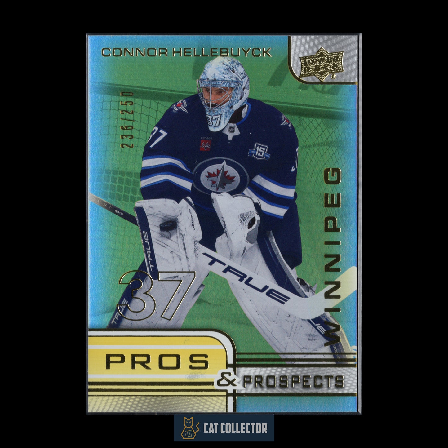2025-26 Upper Deck Extended series CONNOR HELLEBUYCK #PP-11 Pros & Prospects Gold /250