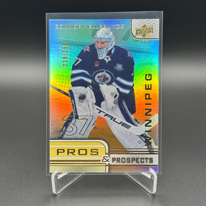 2025-26 Upper Deck Extended series CONNOR HELLEBUYCK #PP-11 Pros & Prospects Gold /250