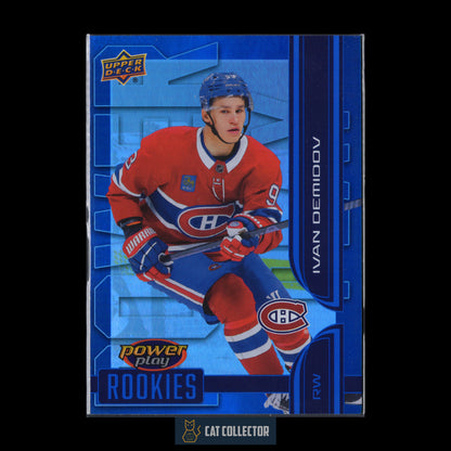 2025-26 UD Extended Series IVAN DEMIDOV #PY-18 Power Play Rookies RC