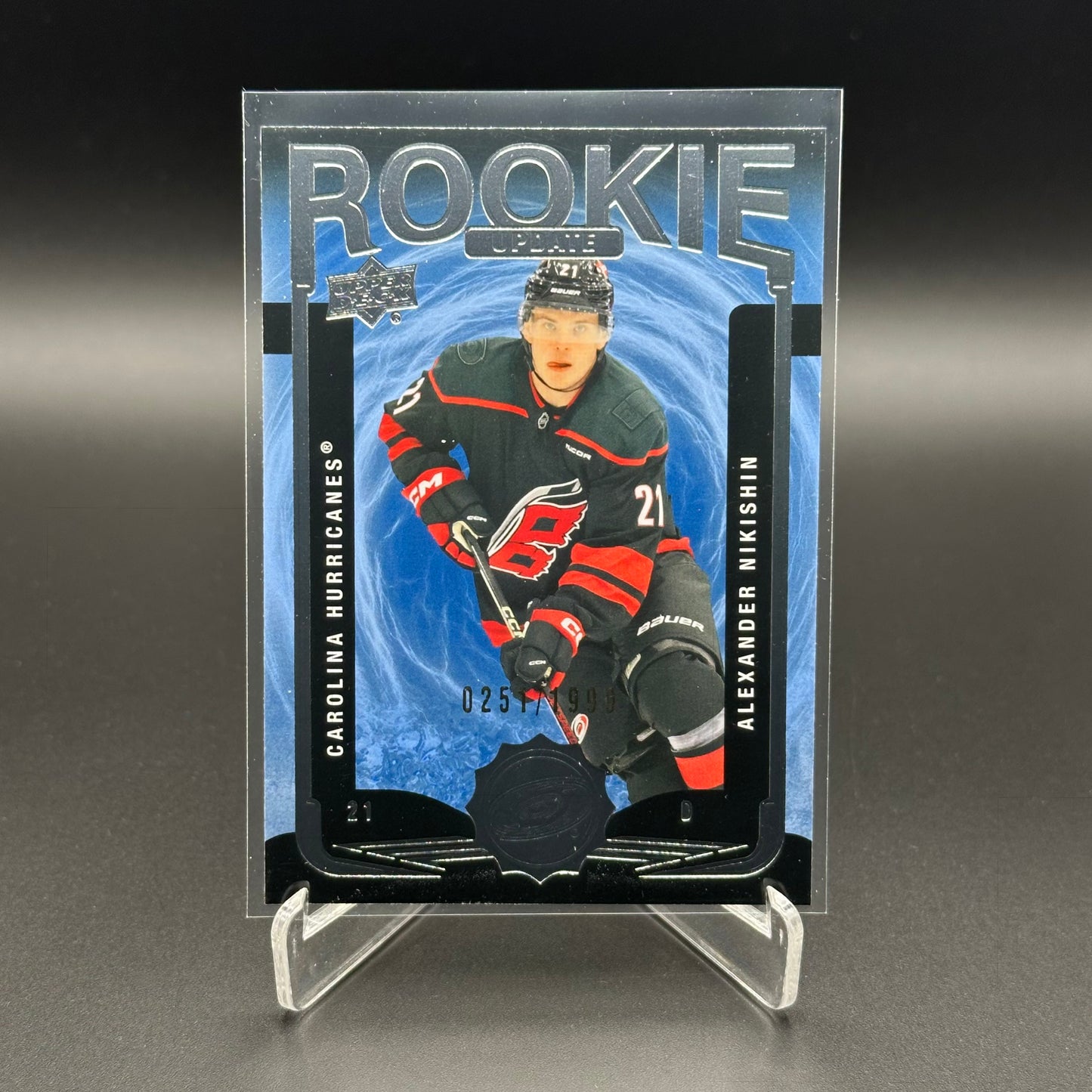 2025-26 Upper Deck Extended series ALEXANDER NIKISHKIN #RU-3 Rookie Update /1999
