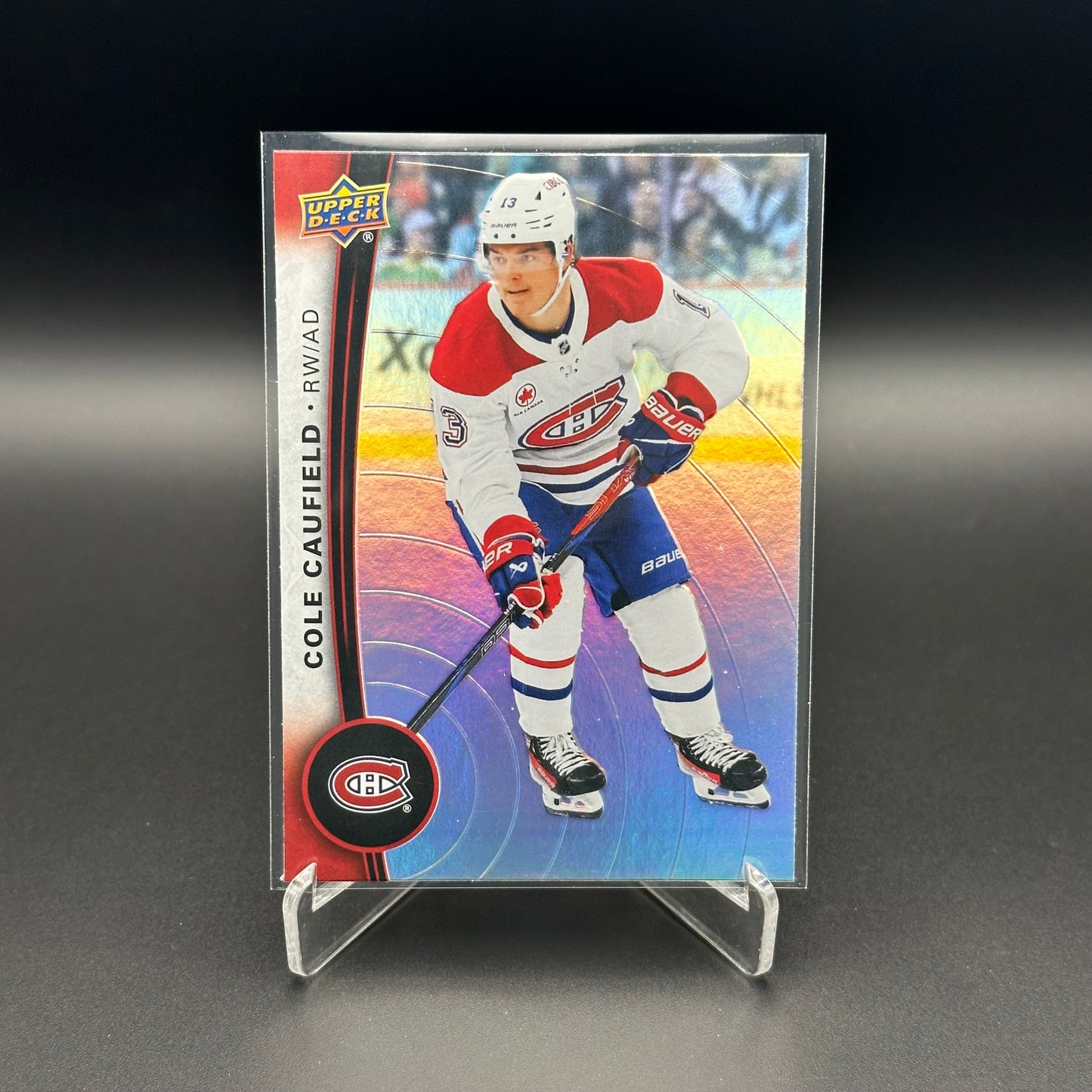2025-26 Upper Deck Tim Hortons COLE CAUFIELD #22