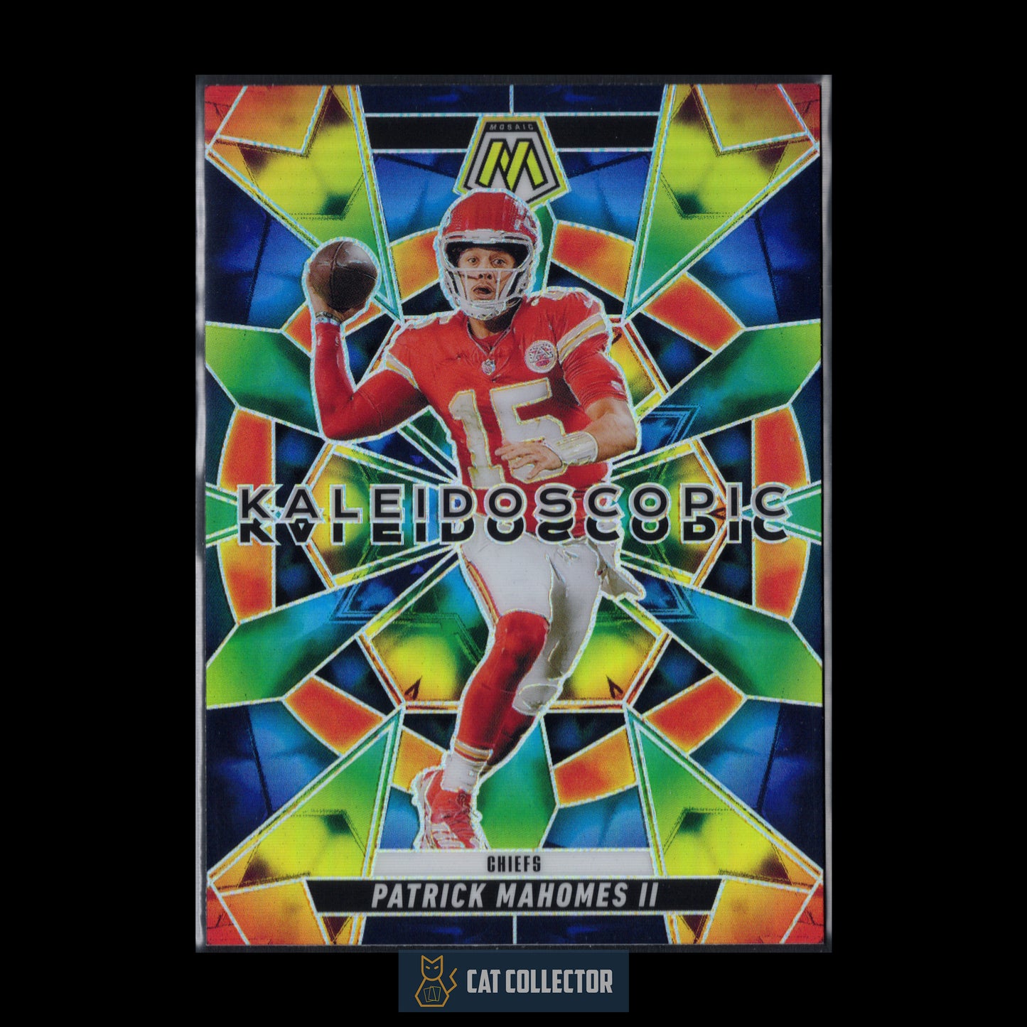 2025 Panini Mosaic Football PATRICK MAHOMES #1 Kaleidoscopic SSP