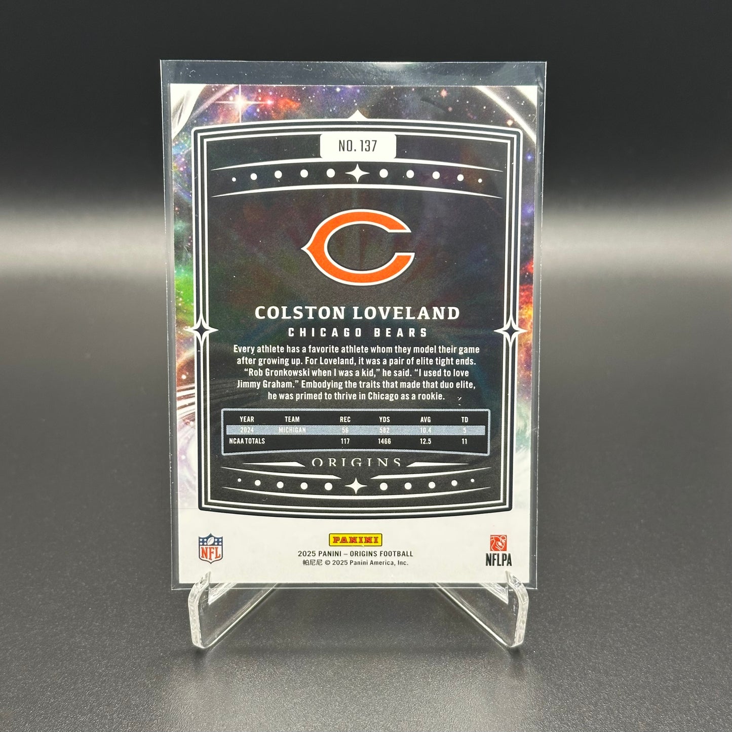 2025 Panini Origins COLSTON LOVELAN #137 Rookie RC