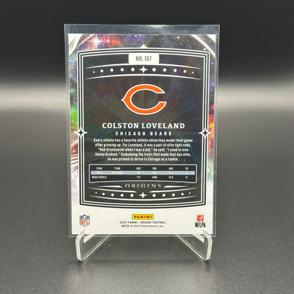 2025 Panini Origins COLSTON LOVELAN #137 Rookie RC
