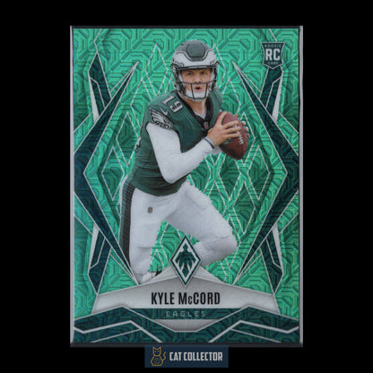 2025 Panini Phoenix KYLE MCCORD #173 Rookie Teal Mojo /50 RC