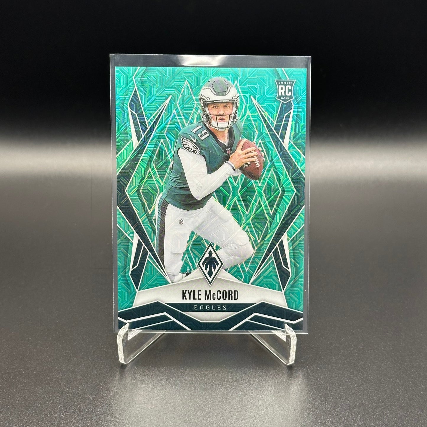 2025 Panini Phoenix KYLE MCCORD #173 Rookie Teal Mojo /50 RC