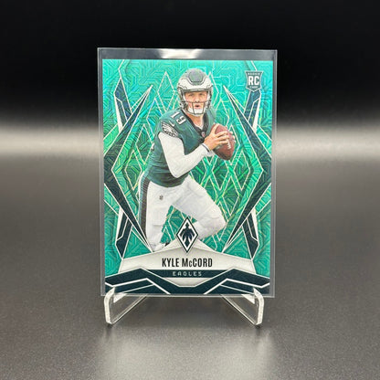 2025 Panini Phoenix KYLE MCCORD #173 Rookie Teal Mojo /50 RC