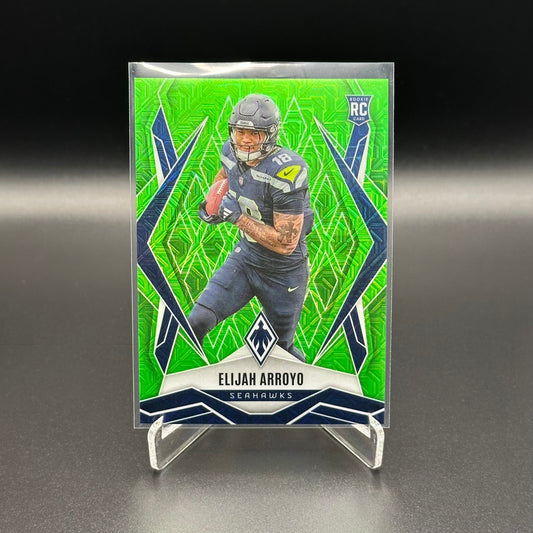 2025 Panini Phoenix ELIJAH ARROYO #178 Rookie Lime Green Mojo /75 RC