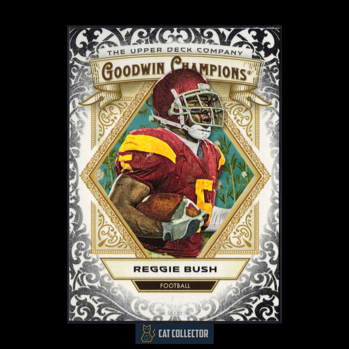 2025 Upper Deck Goodwin Champions REGGIE BUSH #25 Glossy Black