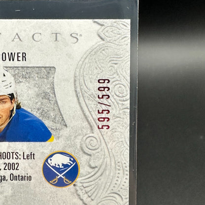 2025-26 UD Artifacts OWEN POWER #58 Ruby Red Veteran /599