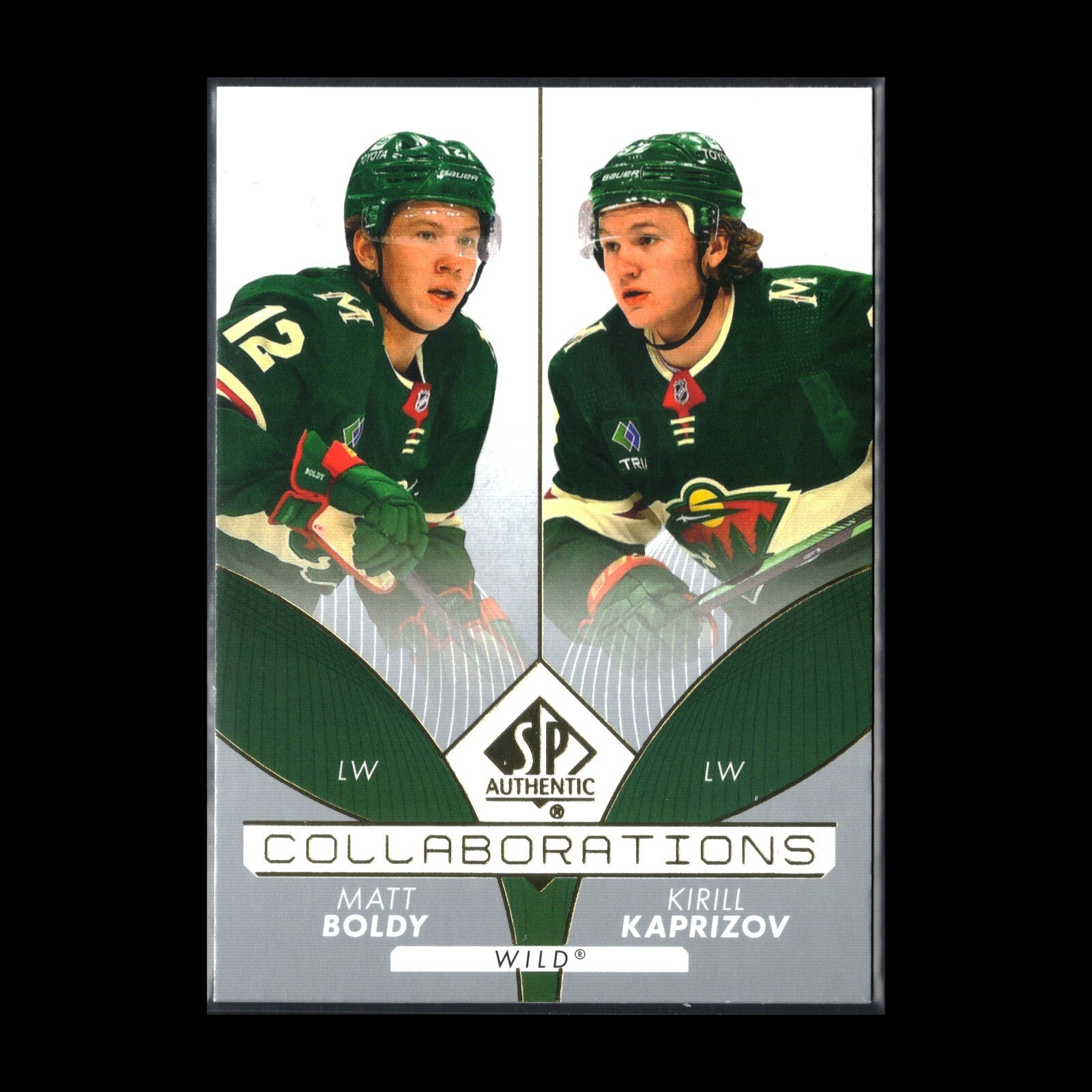 2022-23 UD SP Authentic MATT BOLDY / KIRILL KAPRIZOV #C-12 Collaborations