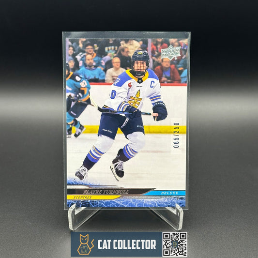 2024-25 UD PWHL BLAYRE TRUNBULL #46 Deluxe /250 - Toronto Sceptres