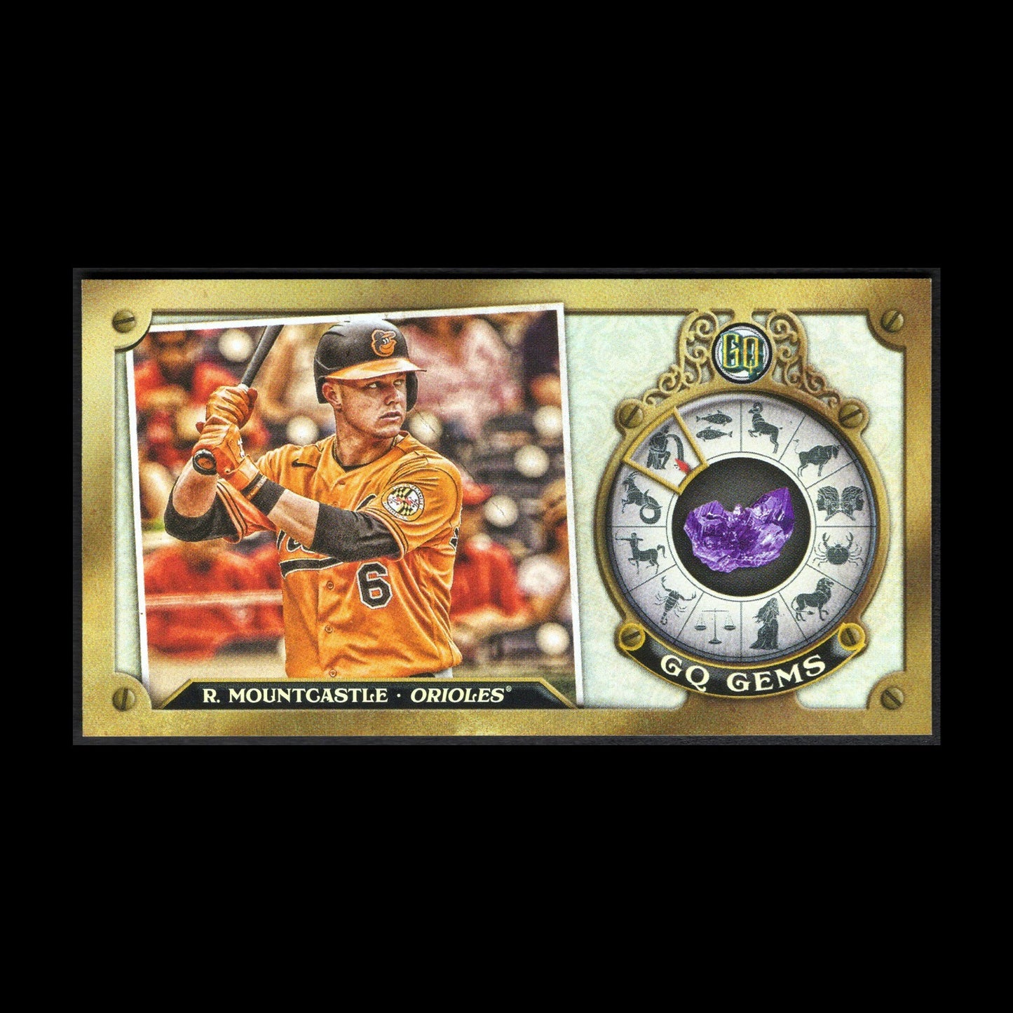 2022 Topps Gypsy Queen RYAN MOUNTCASTLE #GGM-23 GQ Gems Mini - Baltimore Orioles