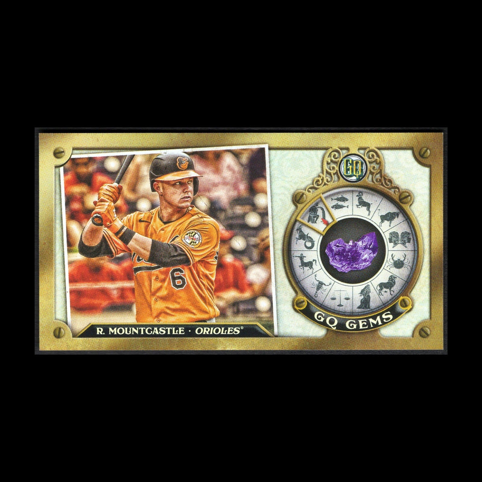 2022 Topps Gypsy Queen RYAN MOUNTCASTLE #GGM-23 GQ Gems Mini - Baltimore Orioles