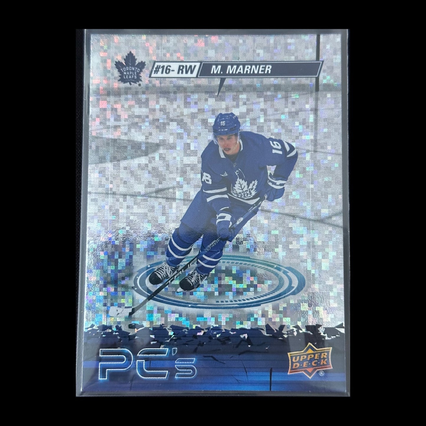 2023-24 UD Series 2 MITCH MARNER #PC-12 PC's Sparkle - Toronto Maple Leafs