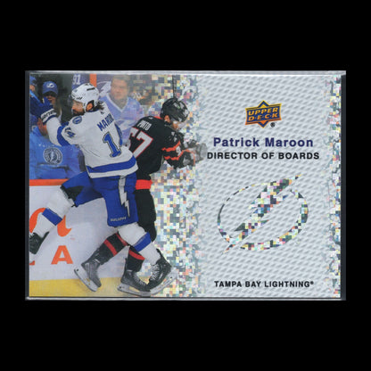 2023-24 UD Series 2 PATRICK MAROON #DB-15 Director of boards Sparkle