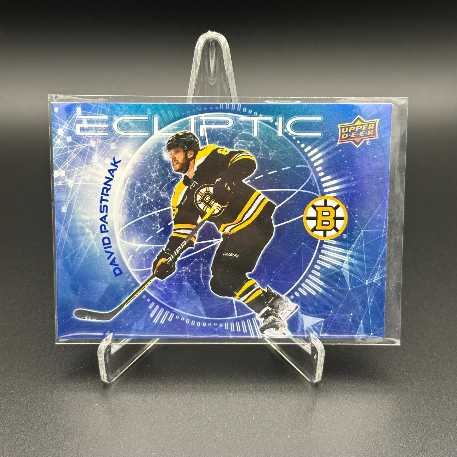 2023-24 UD Series 2 DAVID PASTRNAK #EC-13 Ecliptic - Boston Bruins