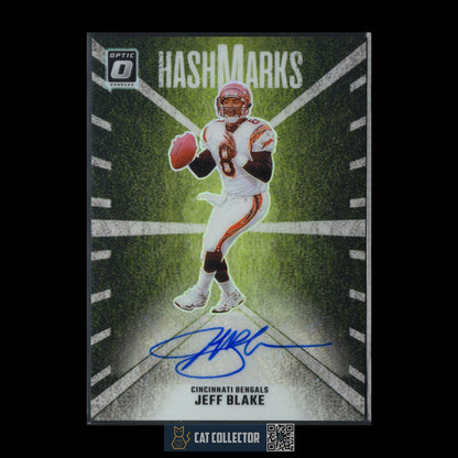 2024 Panini Donruss JEFF BLAKE #HM-JBE Hashmarks Auto Prizm