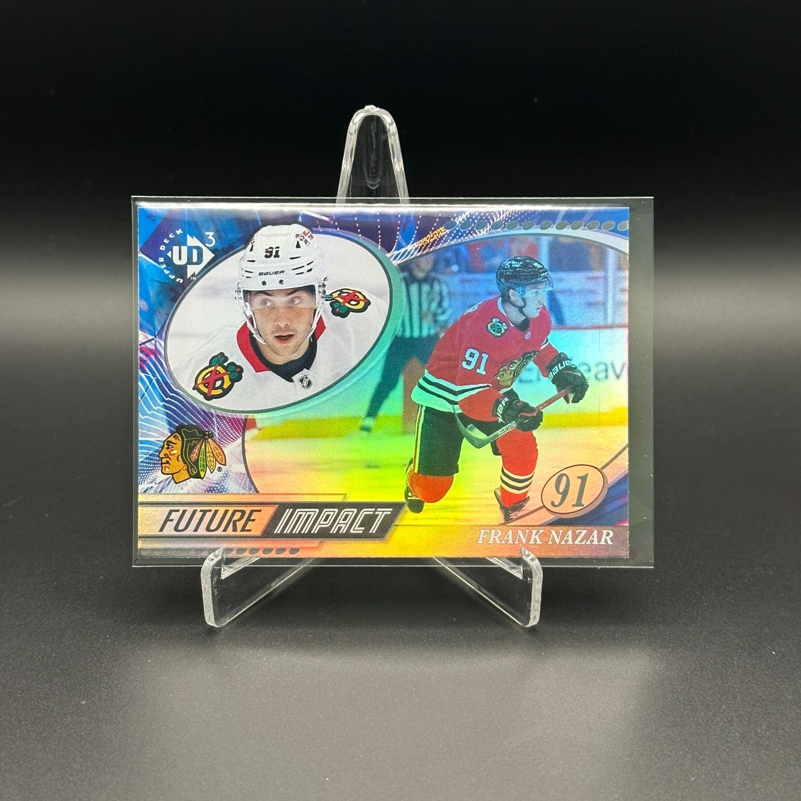 2024-25 UD Extended series FRANK NAZAR #UD3-28 Future Impact Rookie RC