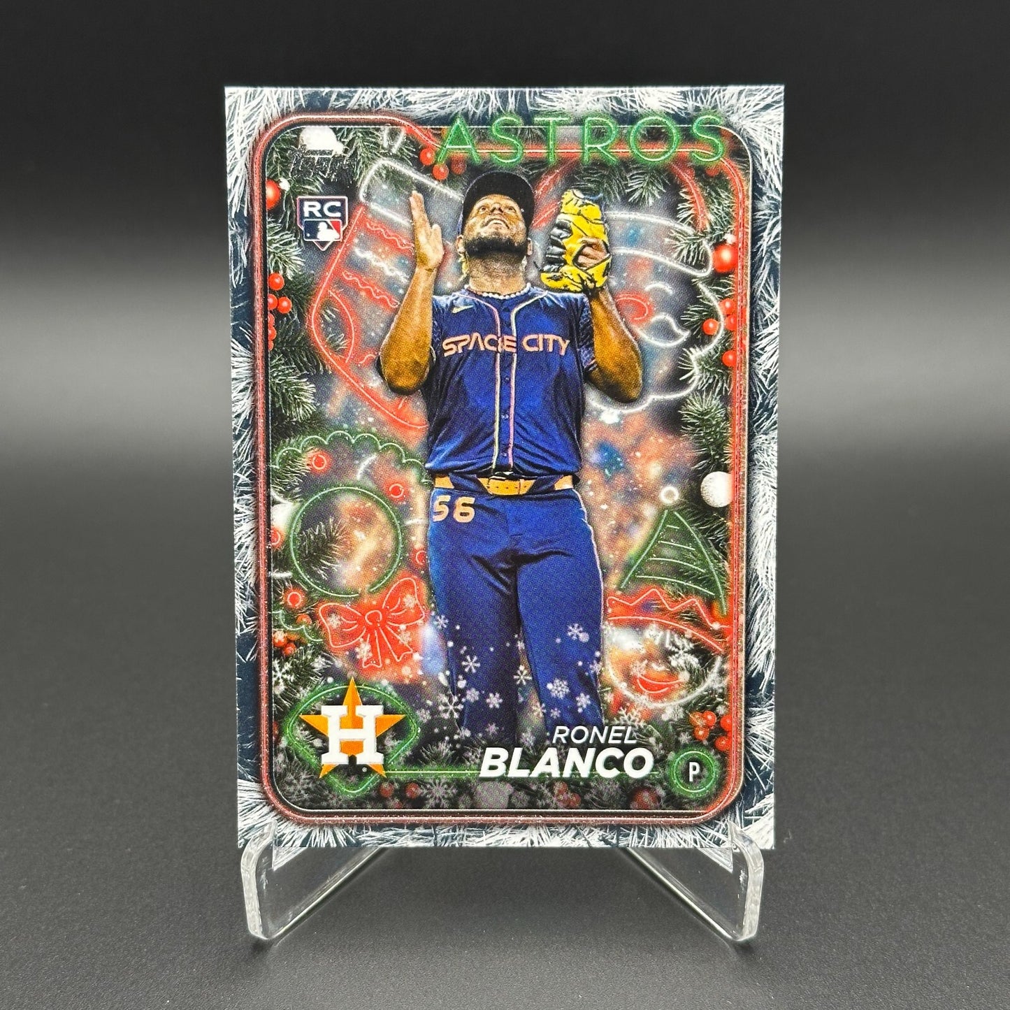 2024 Topps Holiday RONEL BLANCO #H199 Holiday Tree RC - Houston Astros