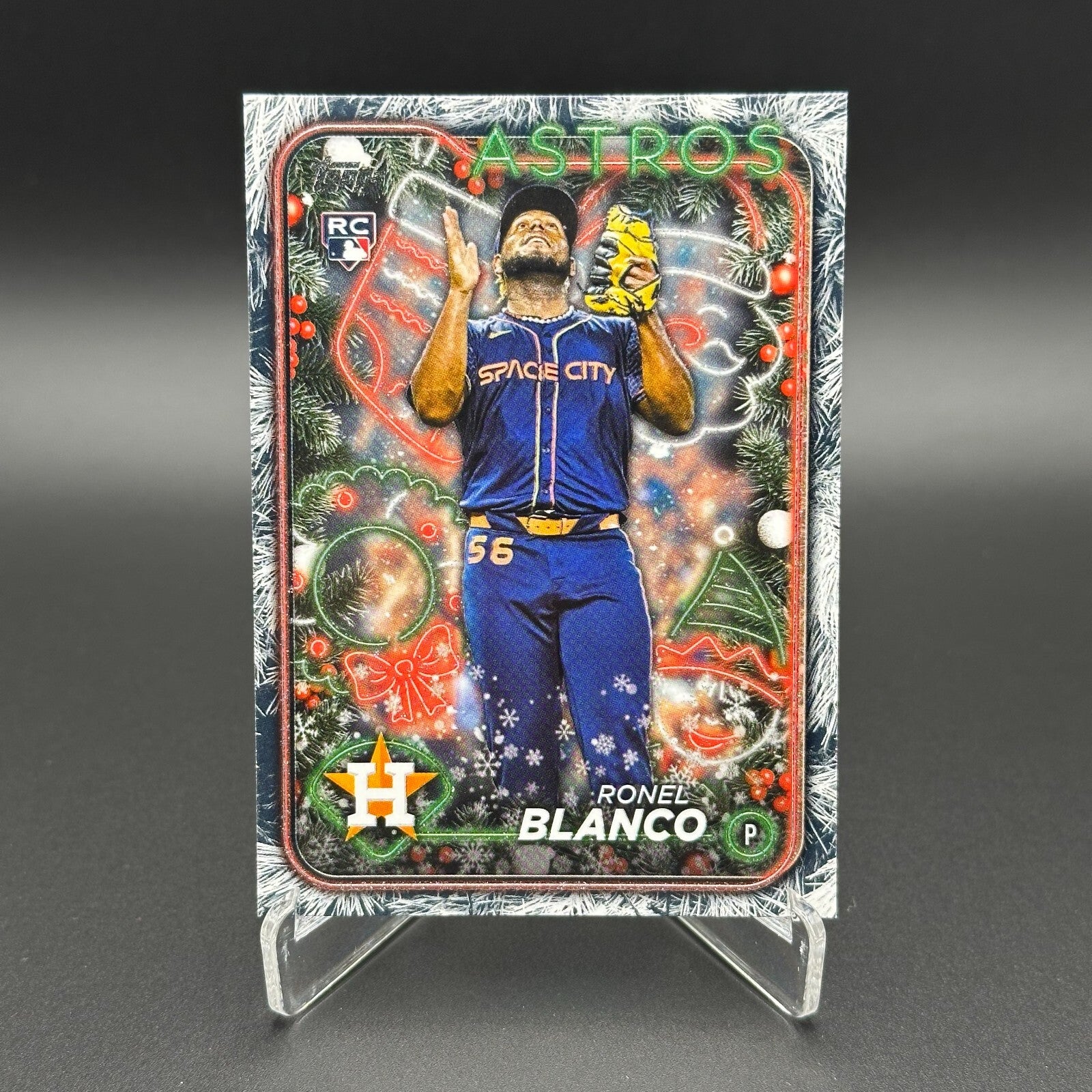 2024 Topps Holiday RONEL BLANCO #H199 Holiday Tree RC - Houston Astros