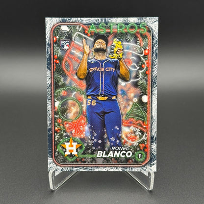 2024 Topps Holiday RONEL BLANCO #H199 Holiday Tree RC - Houston Astros