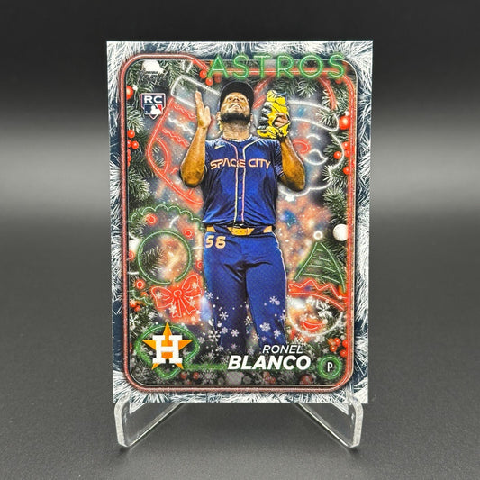 2024 Topps Holiday RONEL BLANCO #H199 Holiday Tree RC - Houston Astros