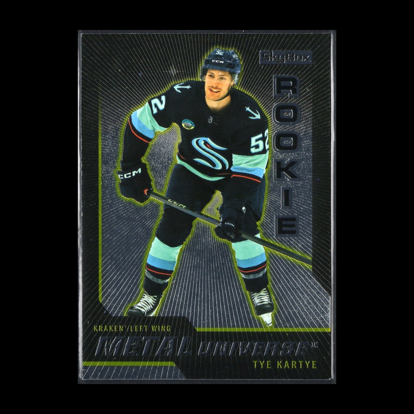 2023-24 SkyBox Metal Universe TYE KARTYE #R-11 Retro Rookie RC