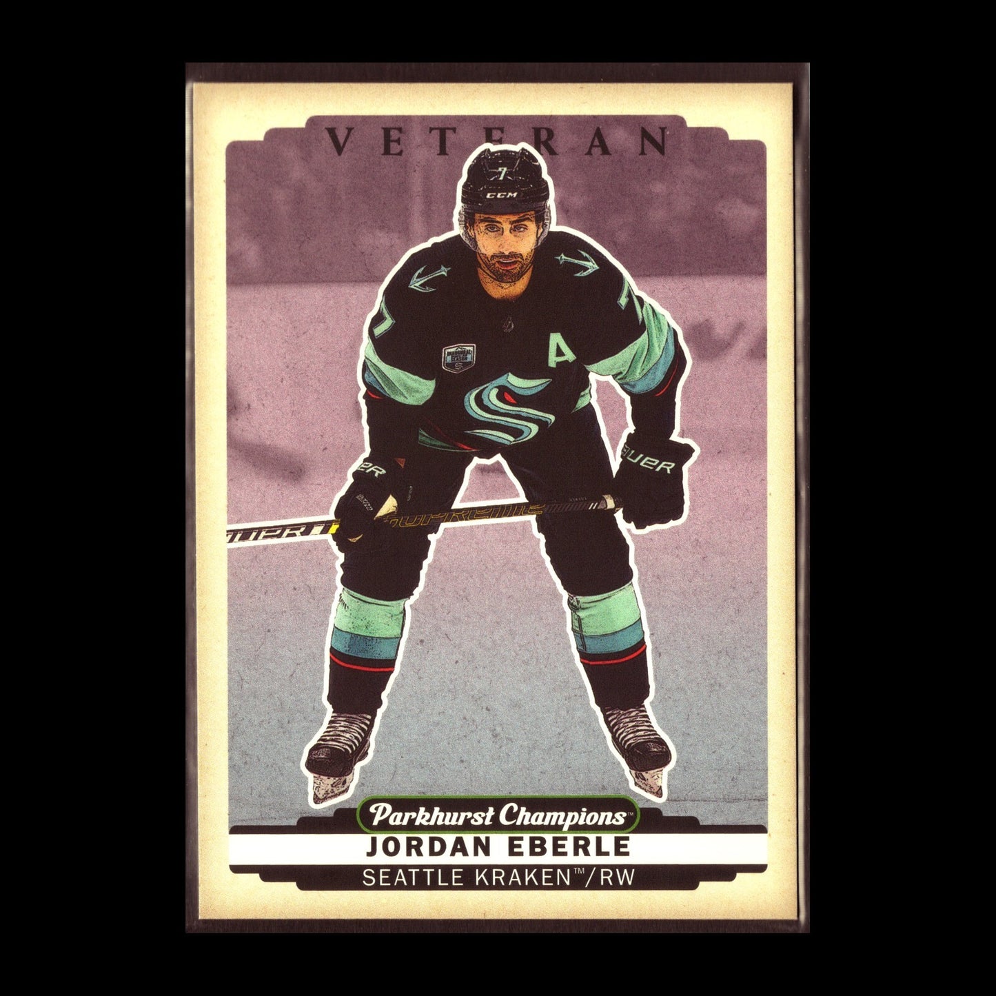 2022-23 UD Parkhurst Champions JORDAN EBERLE #111 Color Variant - Seattle Kraken