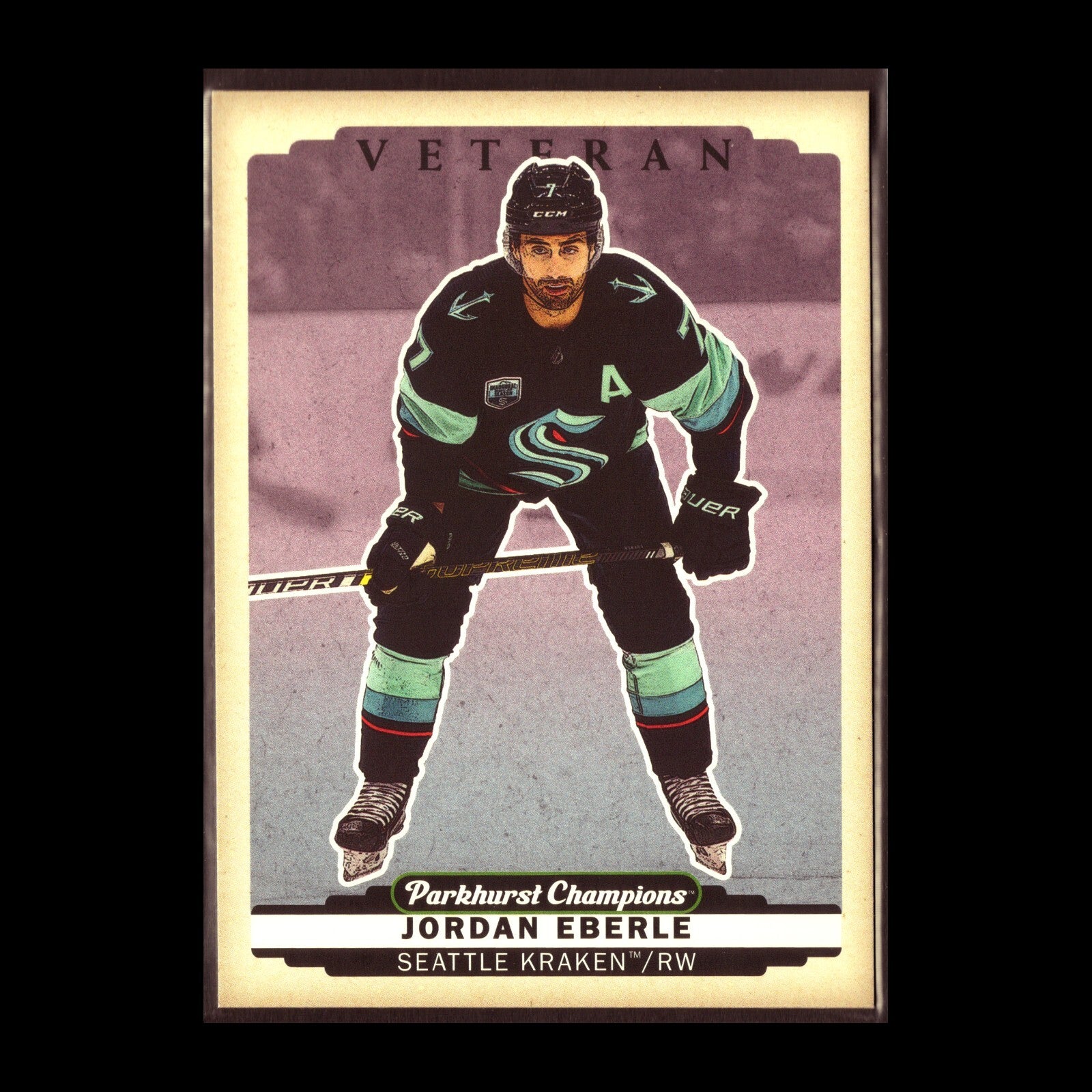 2022-23 UD Parkhurst Champions JORDAN EBERLE #111 Color Variant - Seattle Kraken