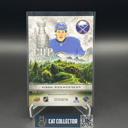 2025-26 UD Series 1 TAGE THOMPSON #CQ-17 Cup Quest