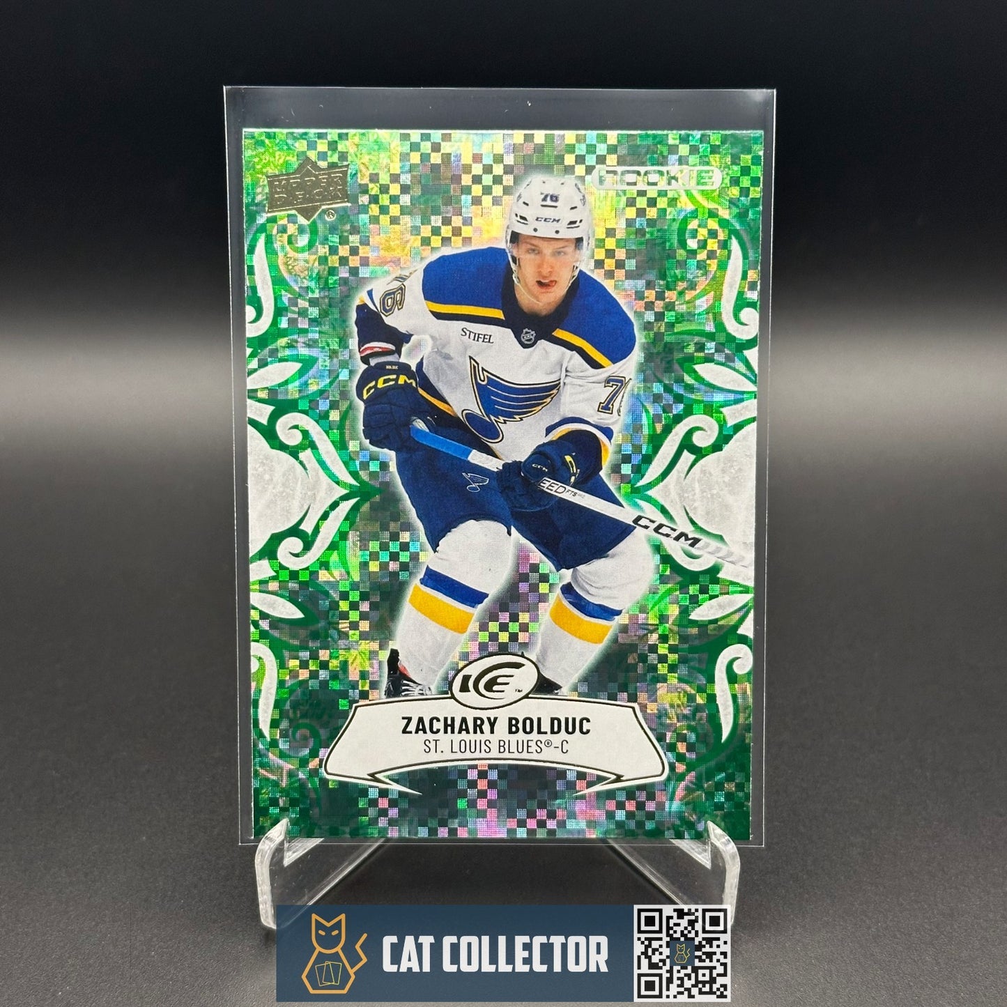 2024-25 UD Ice EMERALD GREEN PARALLELS ~ YOU PICK from the list!