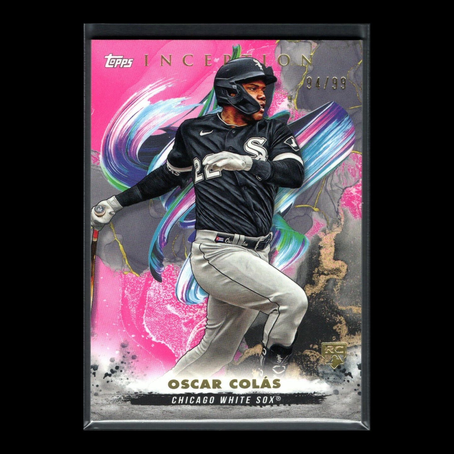 2023 Topps Inception OSCAR COLAS #120 Rookie Pink /99